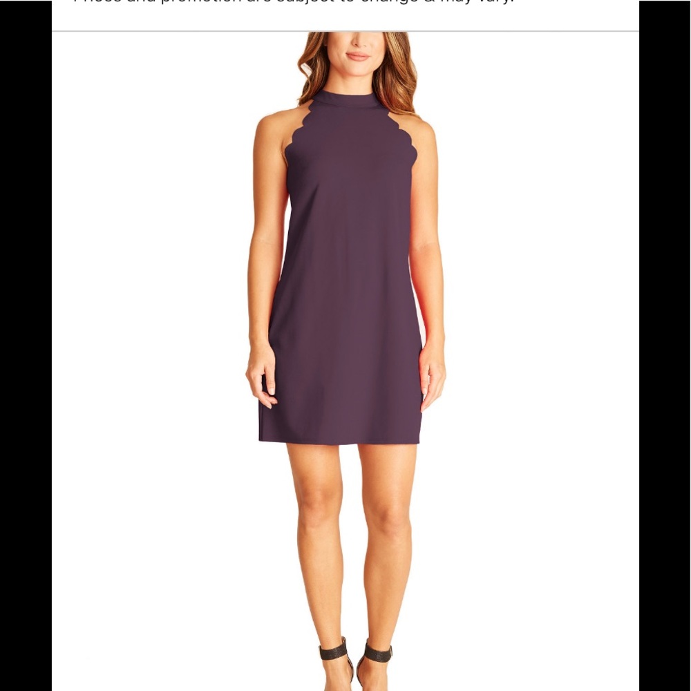 Navy blue slip dress